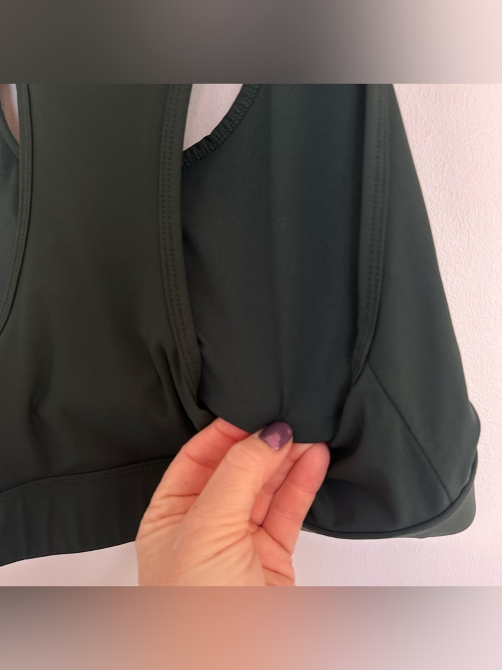 Fabletics Everpine On-The-Go Medium Impact Sports Bra - Picture 8 of 11
